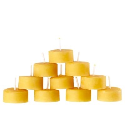 Bienenwachsteelichter 10 Stück