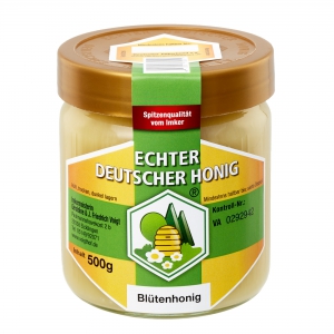 Blütenhonig im 500g Glas