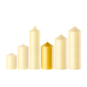 Bienenwachskerze 120mm x Ø60mm